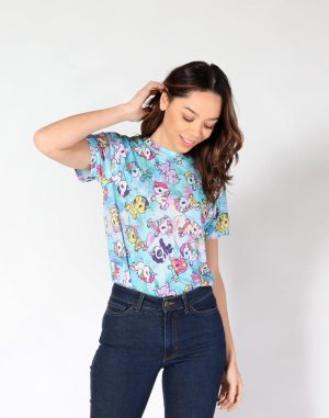 Watercolor Ponies Boy Fit Tee