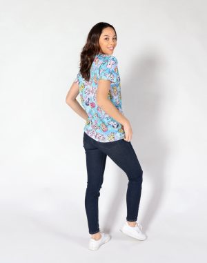 Watercolor Ponies Boy Fit Tee