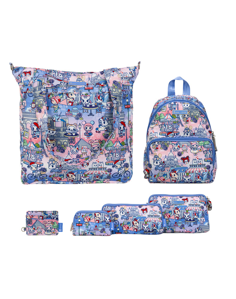 tokidoki x JuJuBe Everyday Mini + Be Light + Be Set + Be Charged C'est la vie ?? Paris Bundle