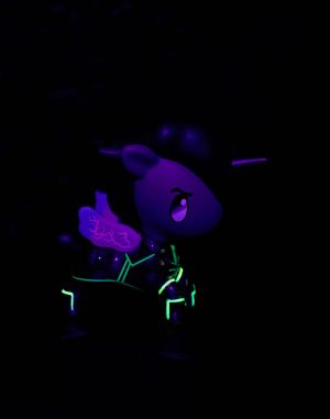 tokidoki x ARCANE Unicorno Black Light Chrome Blind Box