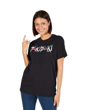 tokidoki-Con tokidoki x Aggretsuko Screamo Aggretsuko Tee