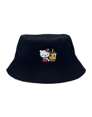 tokidoki x Hello Kitty Boba Kitty Reversible Bucket Hat