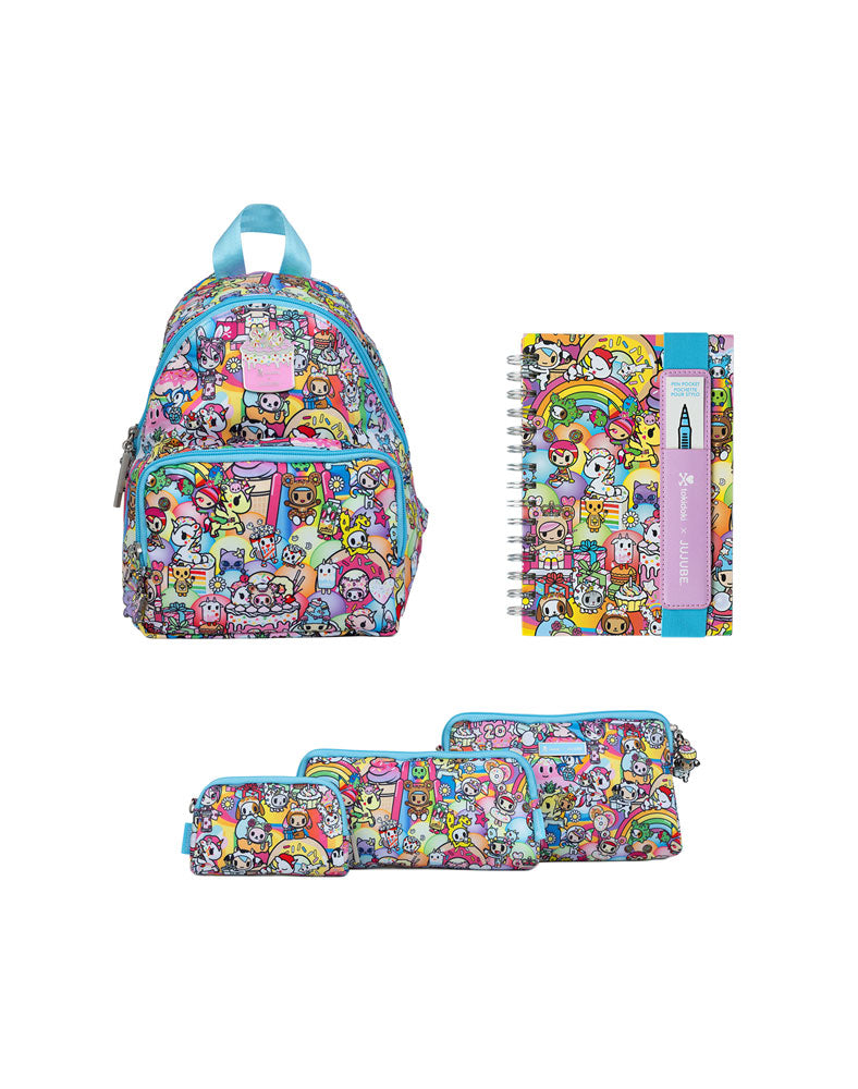 tokidoki x JuJuBe Everyday Mini + Be Set + Oliver Notebook 20th Anniversary Bundle