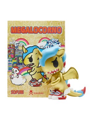 tokidoki Megalocorno Sofubi (Gold)