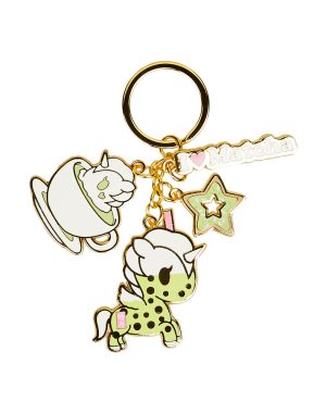 I Love Matcha Charm Keychain