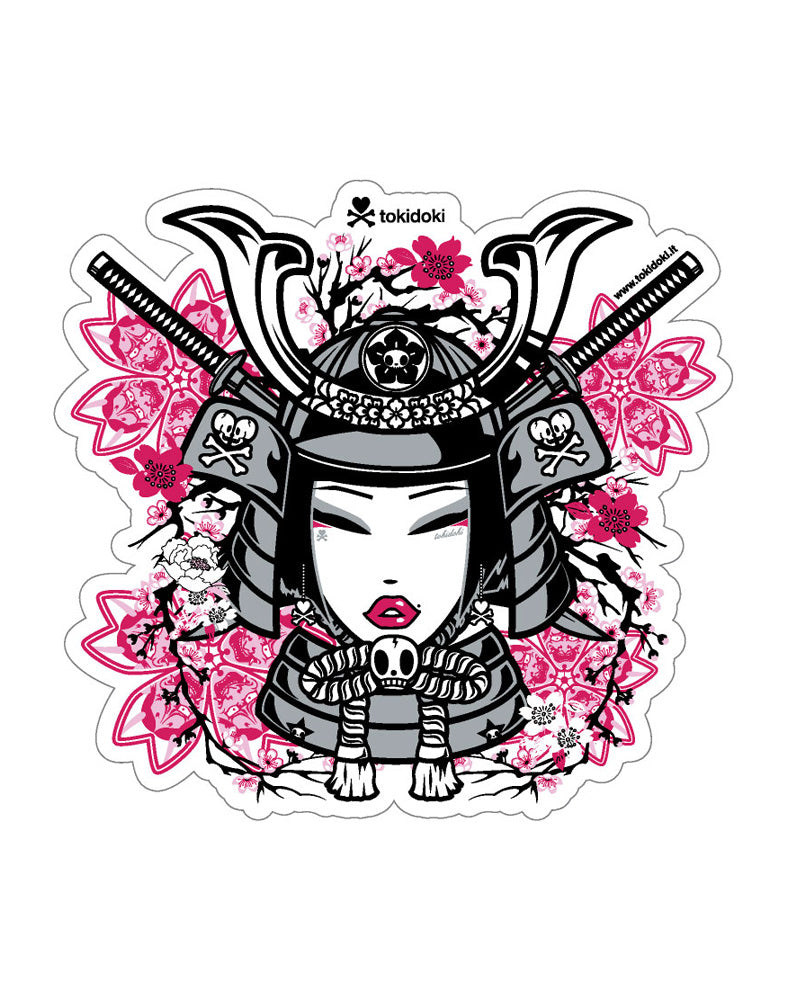 Sakura Samurai tokidoki Girl Die Cut Sticker