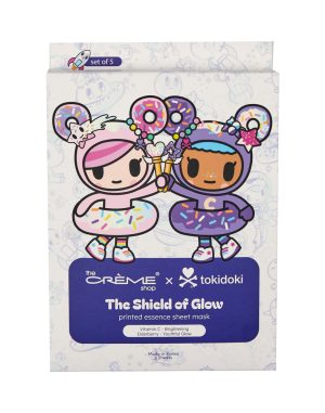 The Cr??me Shop x tokidoki The Shield of Glow Sheet Mask (Set of 5)