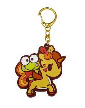 tokidoki x Hello Kitty and Friends Pumpkin Spice Rubber Keychain Blind Box