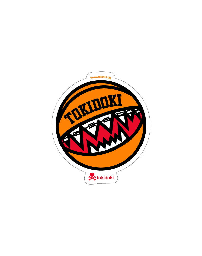 Basketball Braces Die Cut Sticker